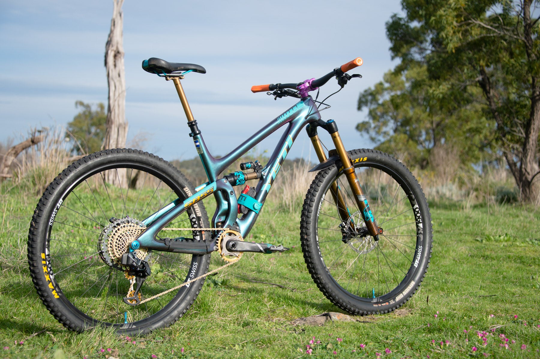 Bikes of the Plenty Gorge - Yeti SB55