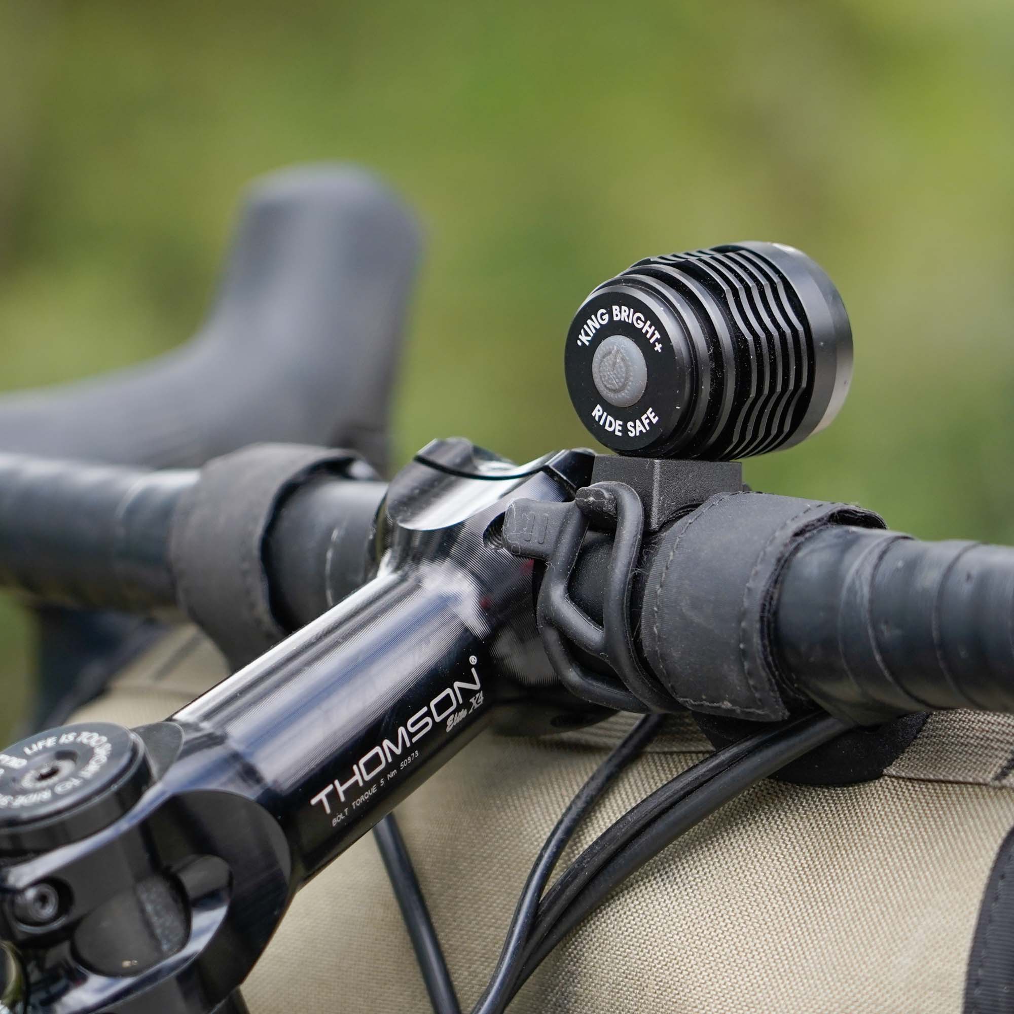 'KING BRIGHT+ high power bicycle light 1000ln