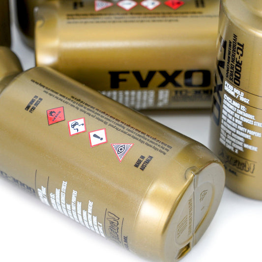FYXO Gold Melburn Spray Paint Bidon