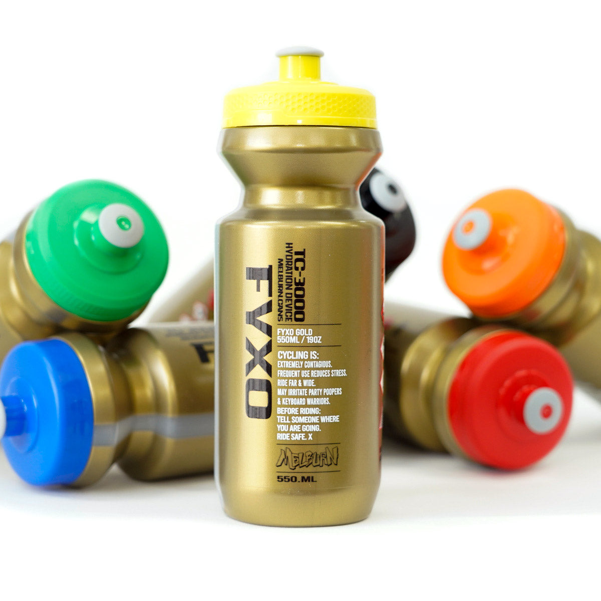 FYXO Gold Melburn Spray Paint Bidon
