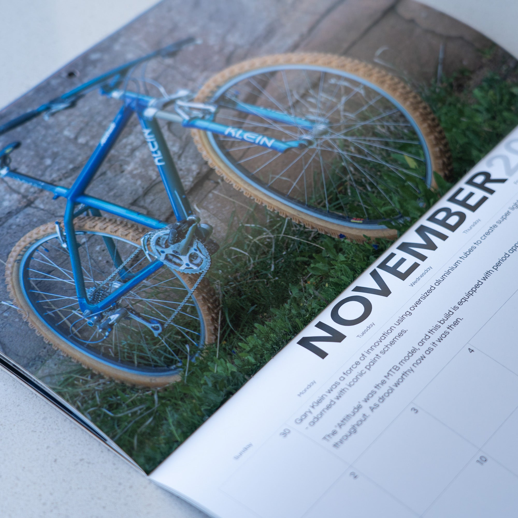 FYXO Bicycle Calendar 2025