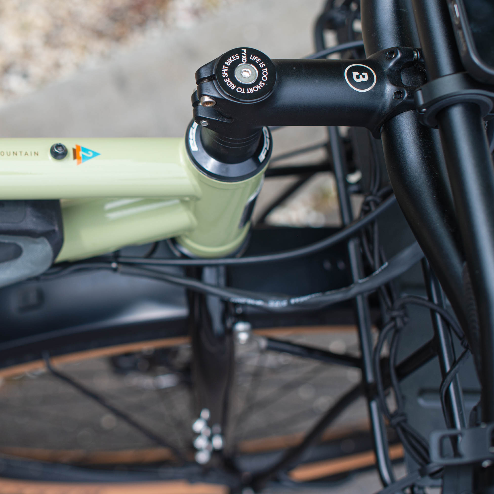 FYXO Headset Cap - Life is too short to ride shit bikes