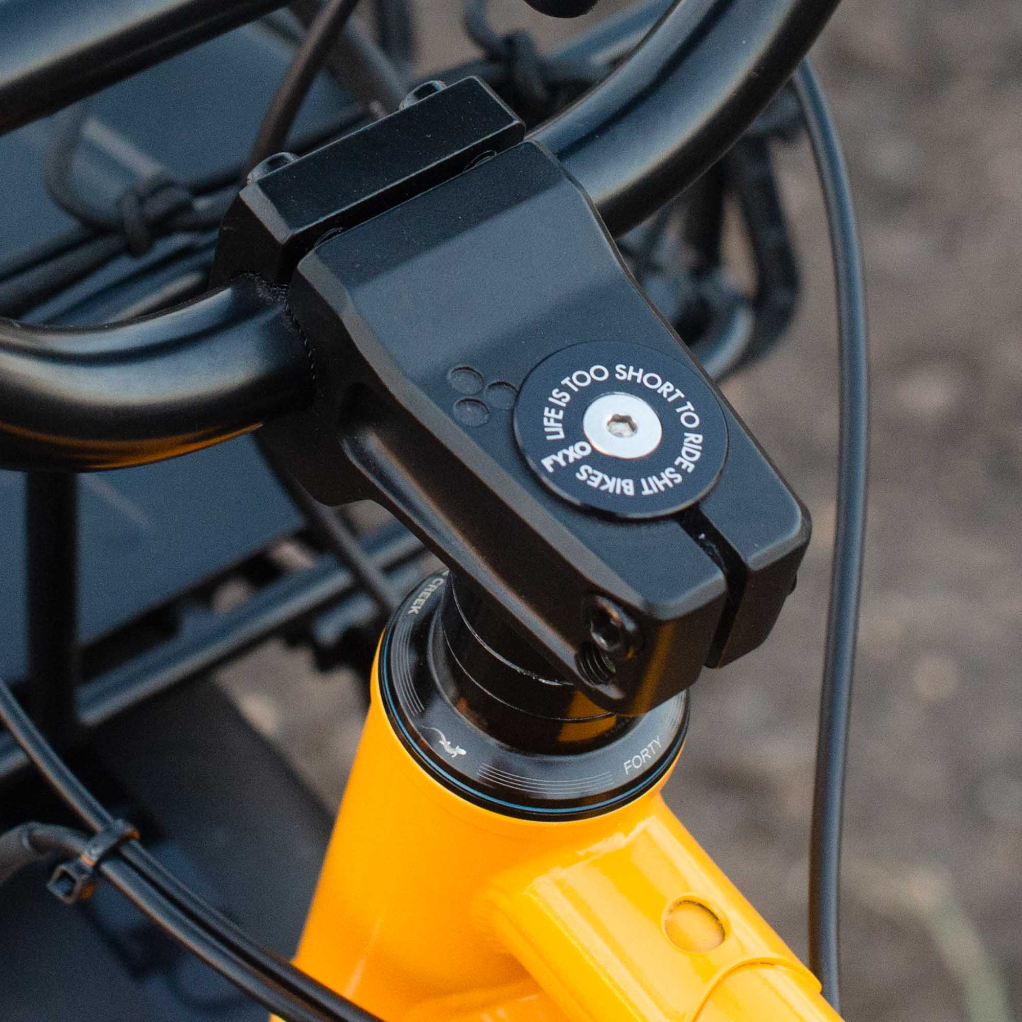 FYXO Headset Cap - Life is too short to ride shit bikes