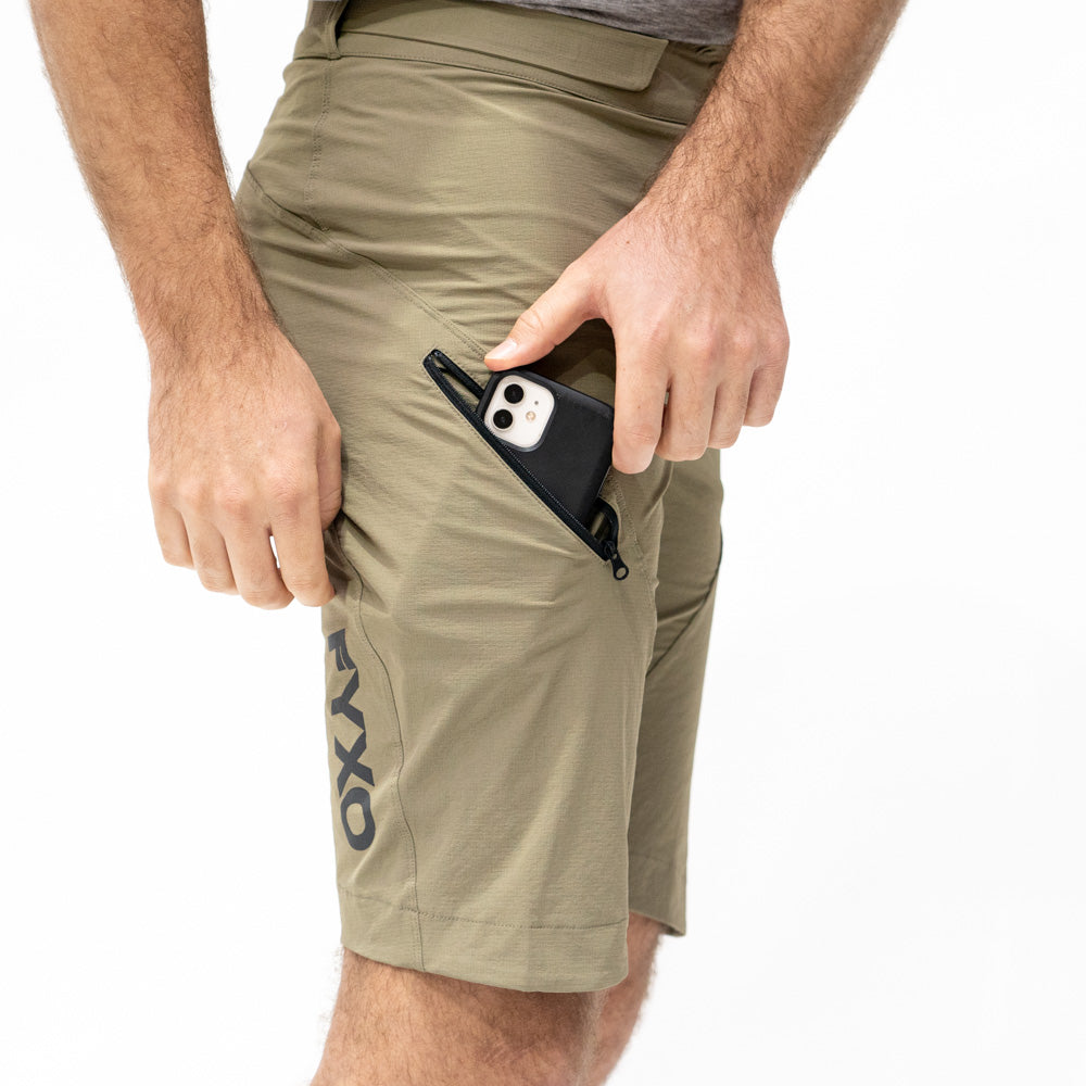 FYXO Ardent MTB Shorts - Khaki