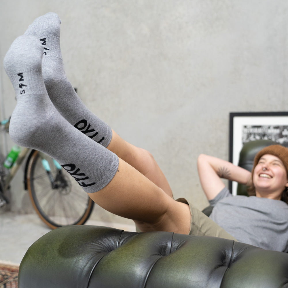 Merino All-season Sock - Grey