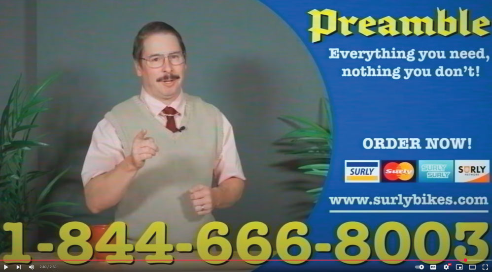 Load video: surly preamble
