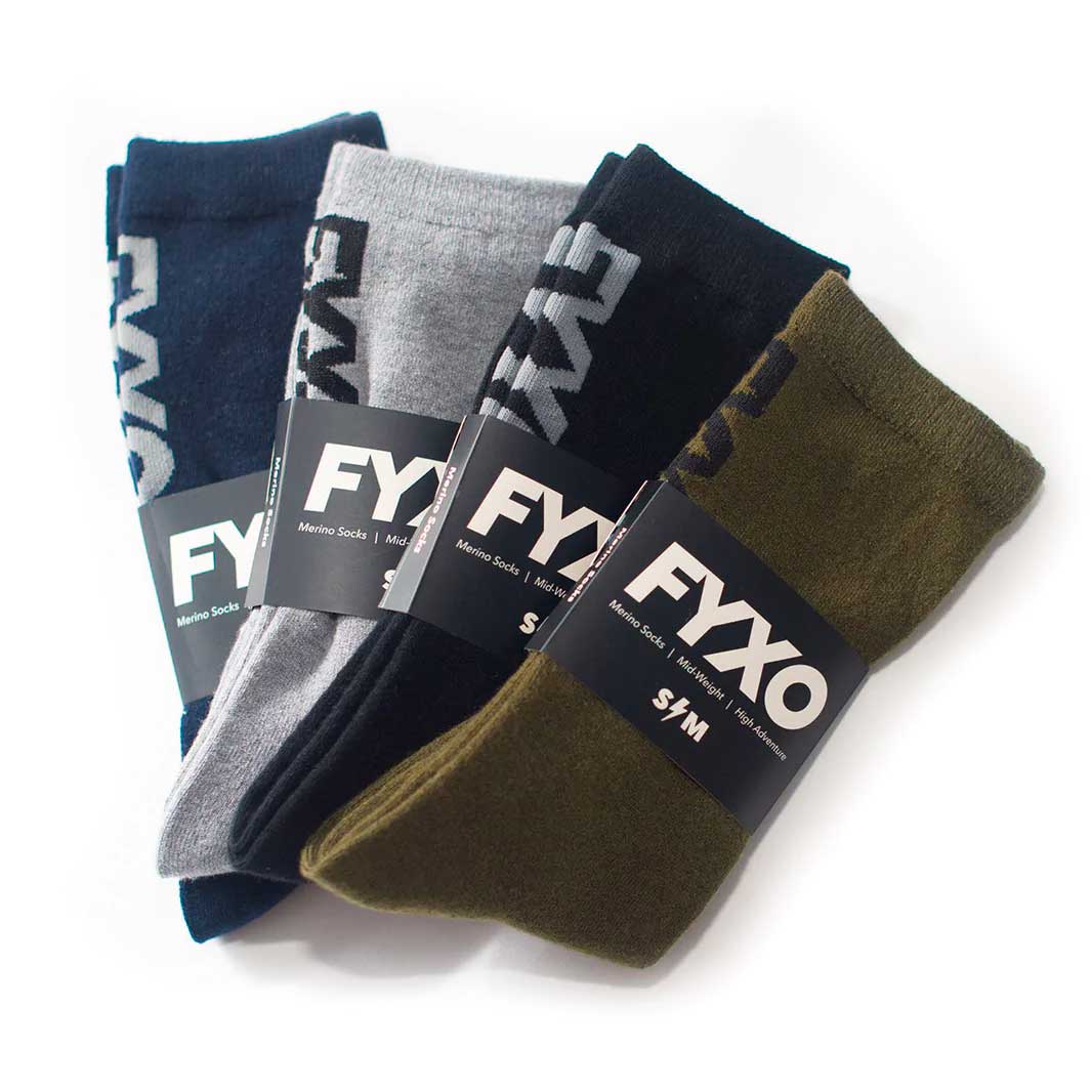 Merino All-season Sock - Grey