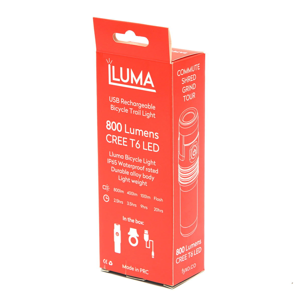 FYXO iluma USB Rechargeable LED light - 800 lumen - FYXO
