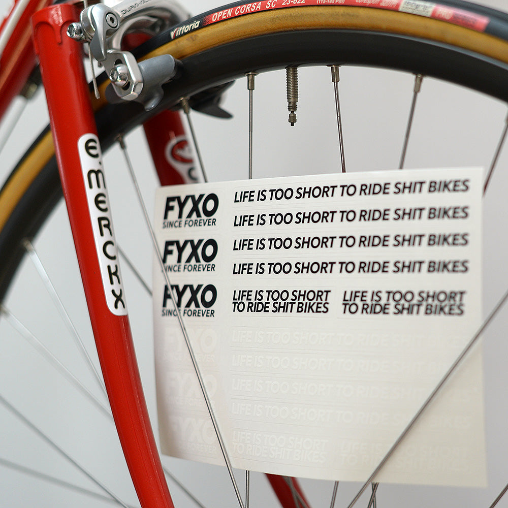 FYXO Sticker Set - Life is too short - FYXO