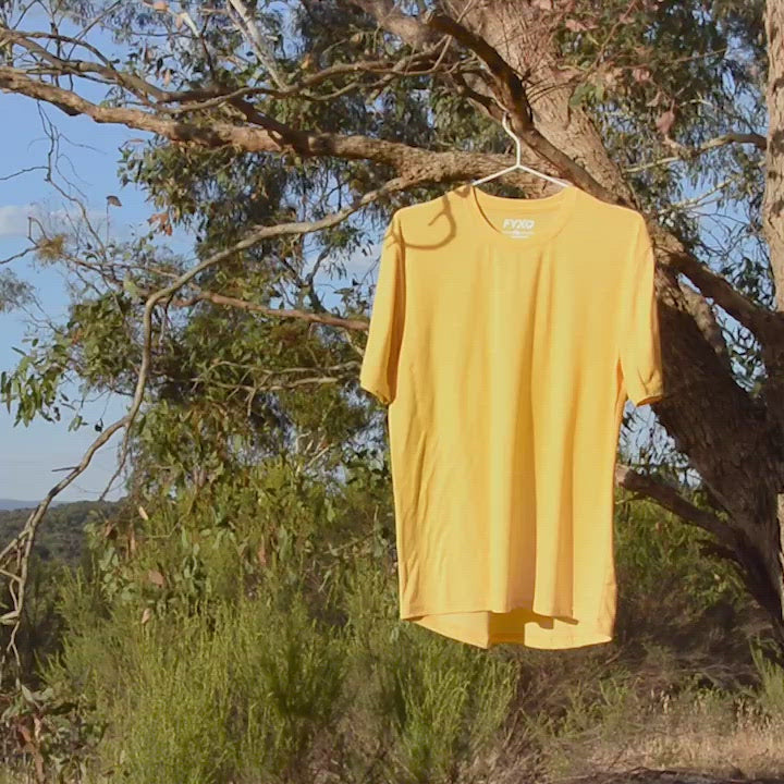 Merino Short Sleeve T-shirt - Sky blue