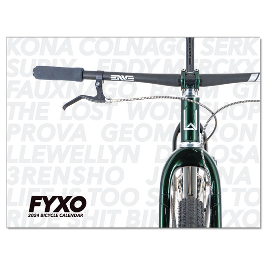 FYXO Bicycle Calendar 2024