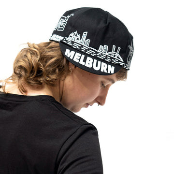 MELBURN Cycling Cap - Black