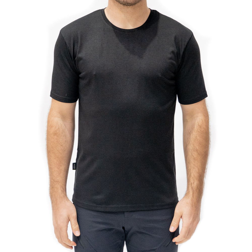 Merino Short Sleeve T-shirt - Black