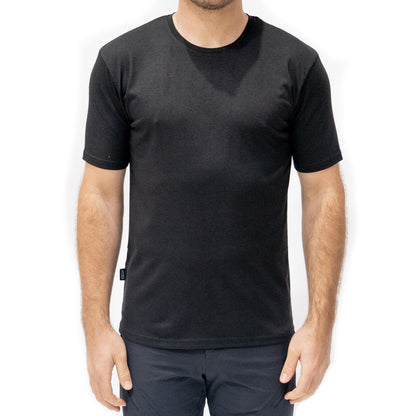 Merino Short Sleeve T-shirt - Black