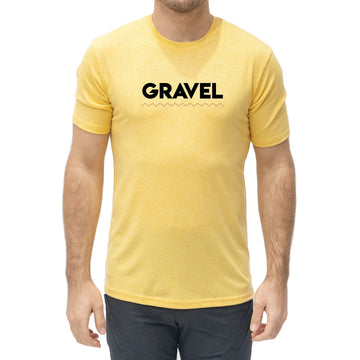 Gravel Merino T-shirt - Yellow