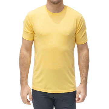 Merino Short Sleeve T-shirt - Yellow